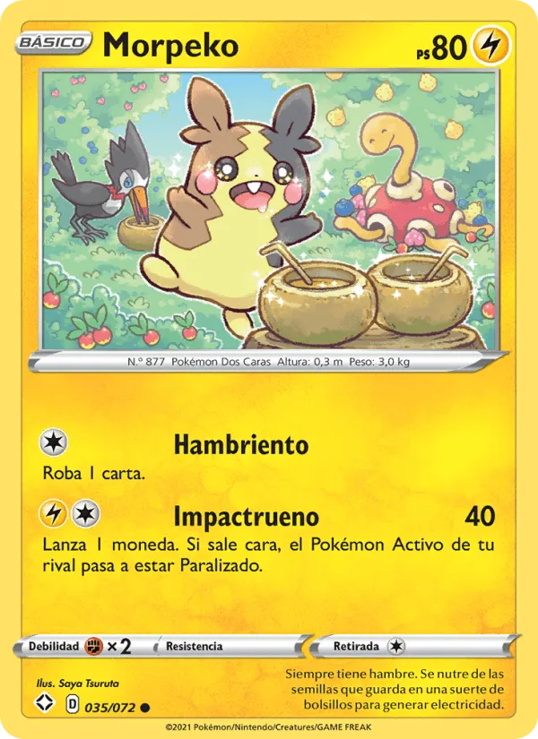 Morpeko · Destinos Brillantes 35/72