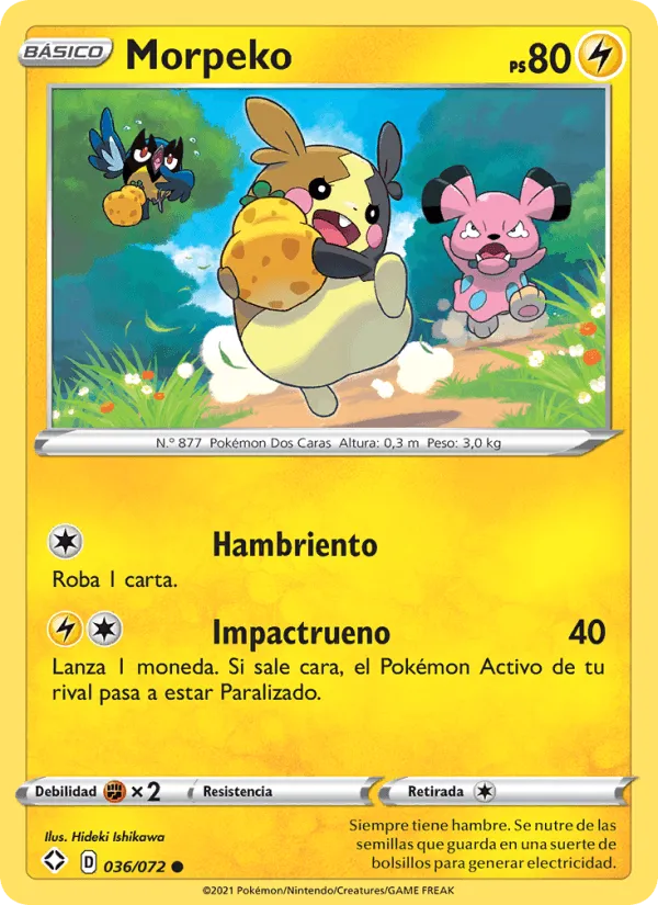 Morpeko · Destinos Brillantes 36/72