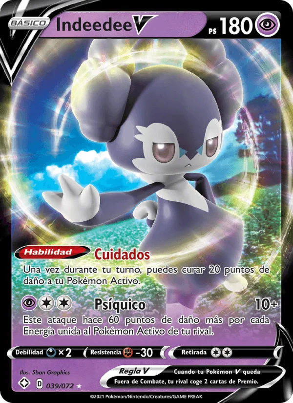 Indeedee V · Destinos Brillantes 39/72
