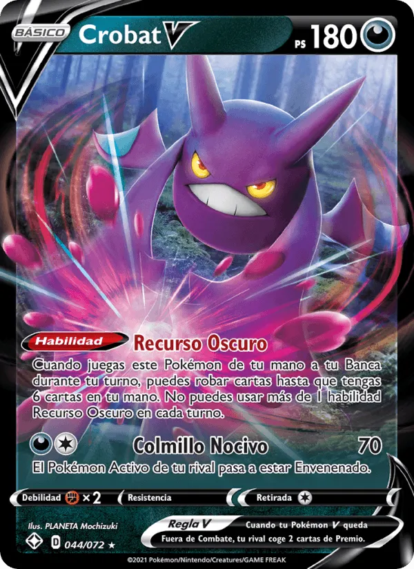 Crobat V · Destinos Brillantes 44/72