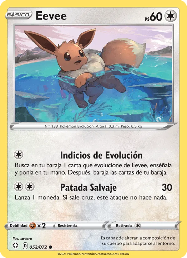 Eevee · Destinos Brillantes 52/72