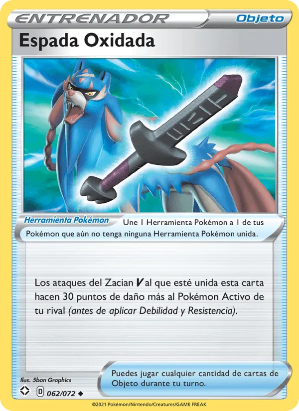 Espada Oxidada · Destinos Brillantes 62/72