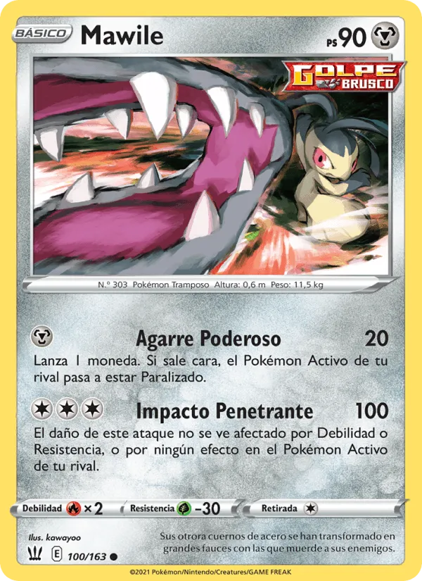 Mawile · Estilos de Combate 100/163