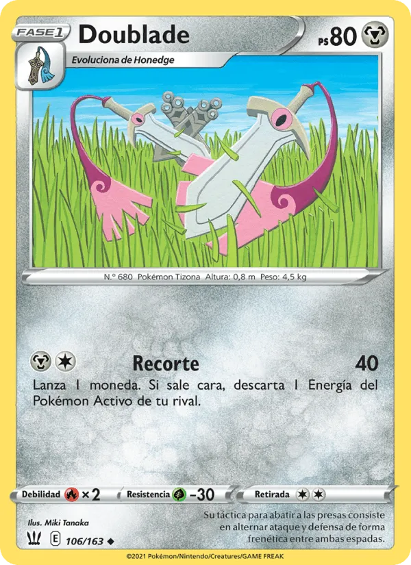 Doublade · Estilos de Combate 106/163