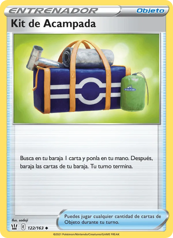 Kit de Acampada · Estilos de Combate 122/163