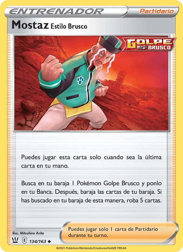 Mostaz Estilo Brusco · Estilos de Combate 134/163