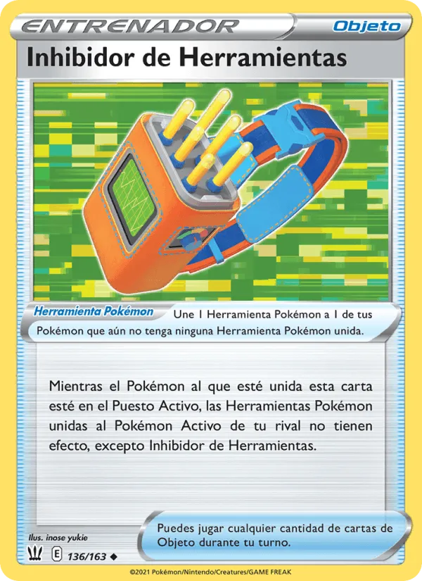 Inhibidor de Herramientas · Estilos de Combate 136/163