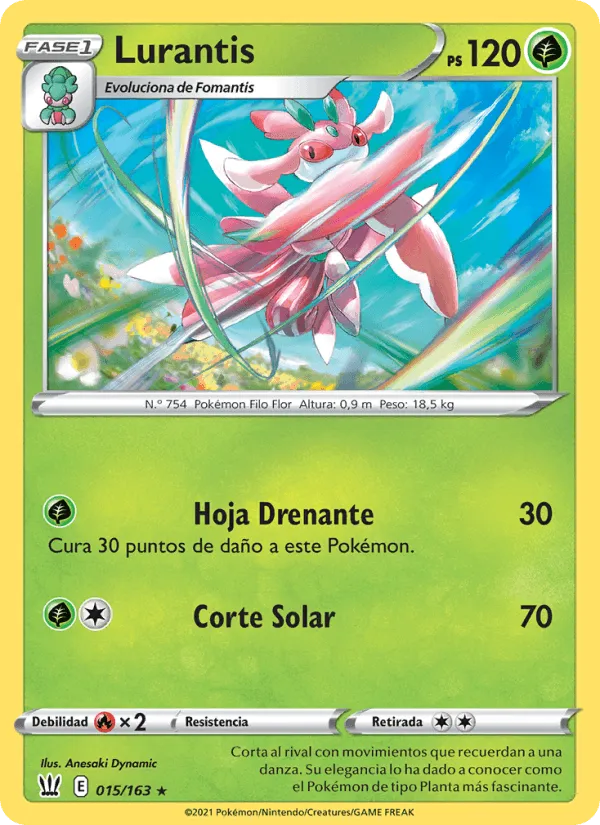 Lurantis · Estilos de Combate 15/163