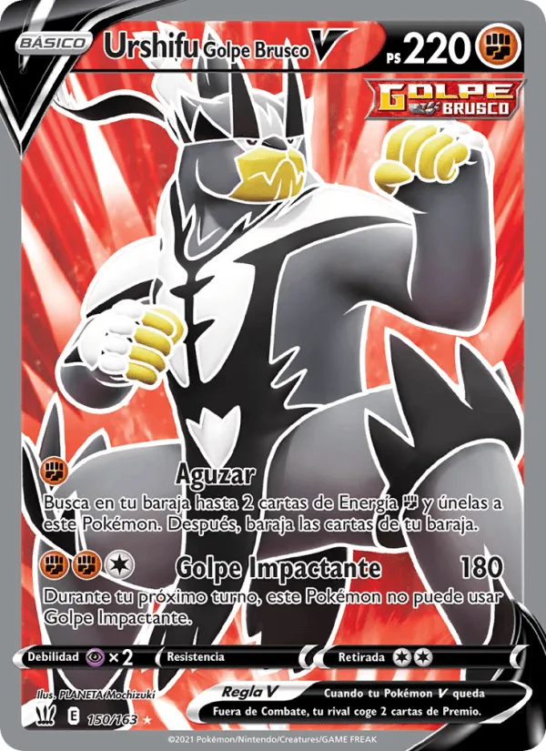 Urshifu Golpe Brusco V · Estilos de Combate 150/163