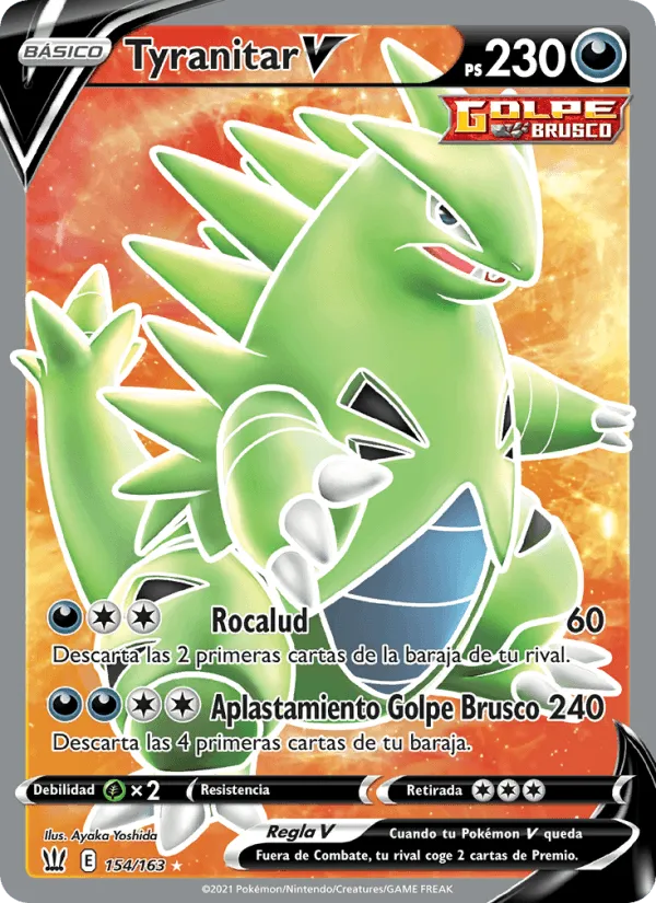 Tyranitar V · Estilos de Combate 154/163
