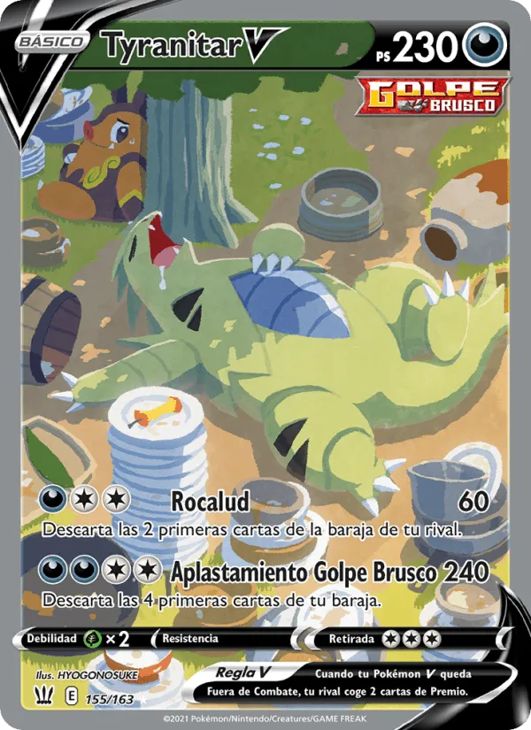 Tyranitar V · Estilos de Combate 155/163