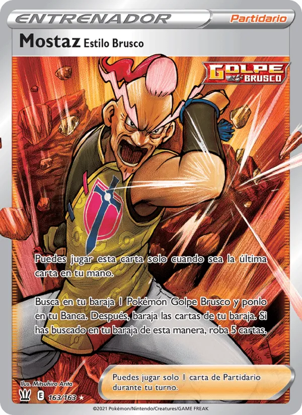 Mostaz Estilo Brusco · Estilos de Combate 163/163