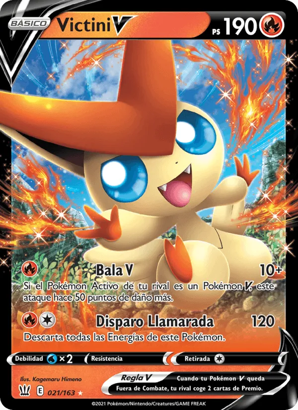 Victini V · Estilos de Combate 21/163