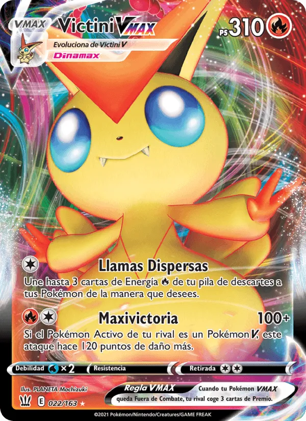 Victini VMAX · Estilos de Combate 22/163