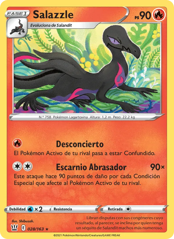 Salazzle · Estilos de Combate 28/163