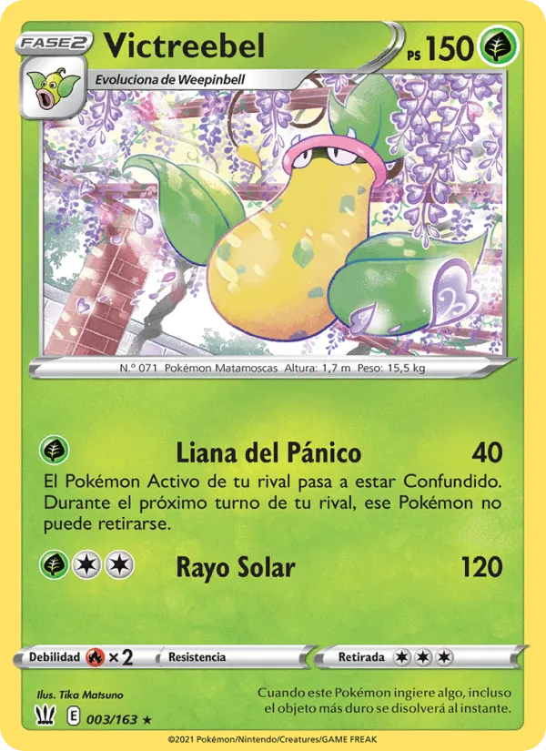 Victreebel · Estilos de Combate 3/163