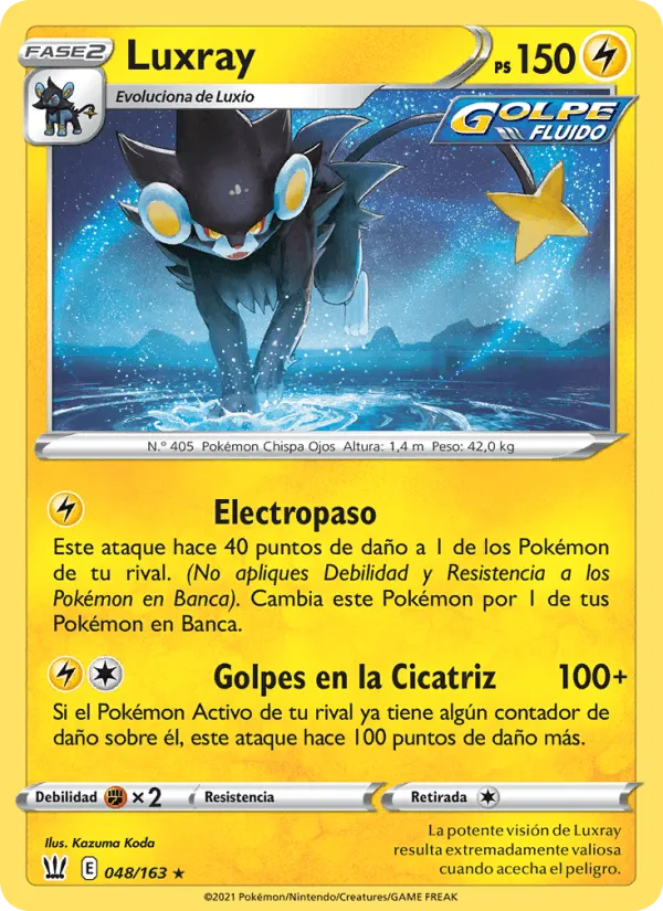 Luxray · Estilos de Combate 48/163