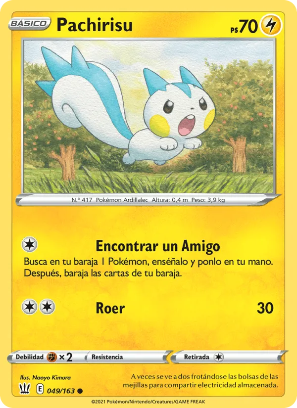 Pachirisu · Estilos de Combate 49/163