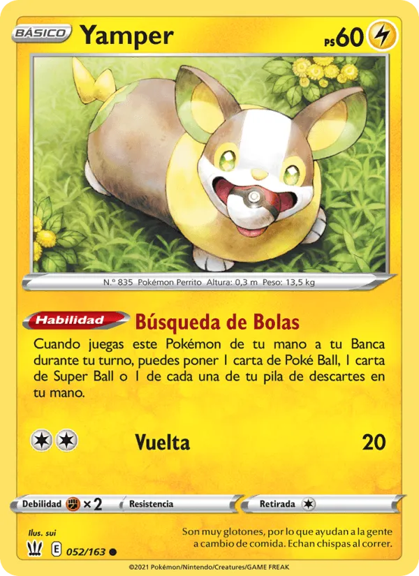 Yamper · Estilos de Combate 52/163
