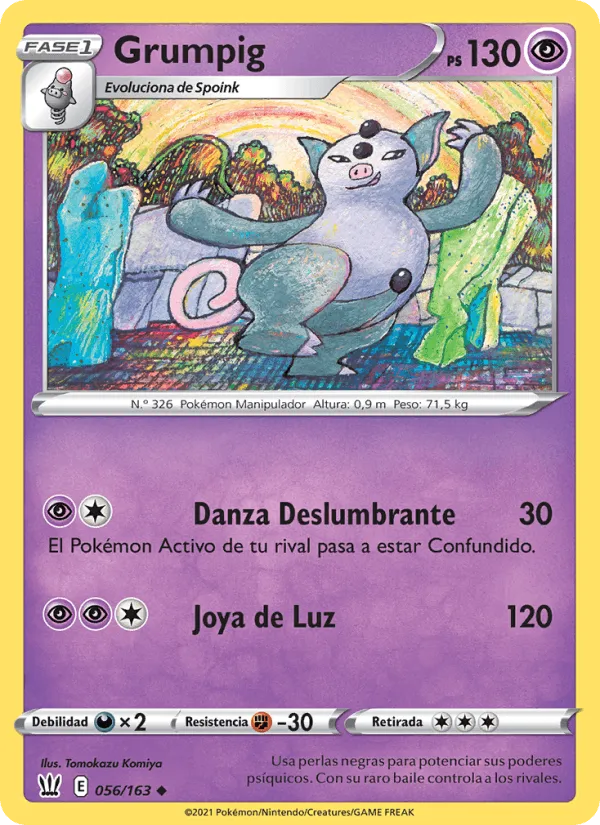 Grumpig · Estilos de Combate 56/163