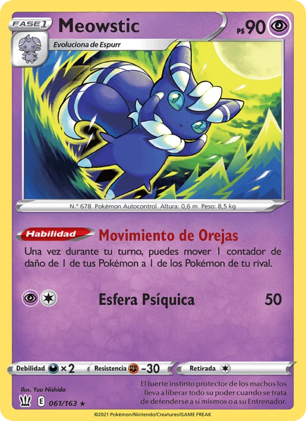 Meowstic · Estilos de Combate 61/163