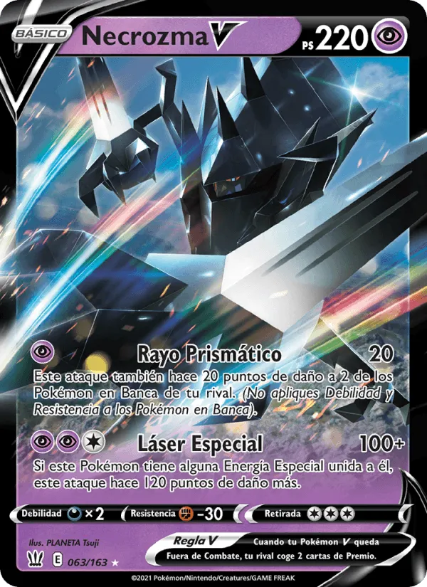 Necrozma V · Estilos de Combate 63/163