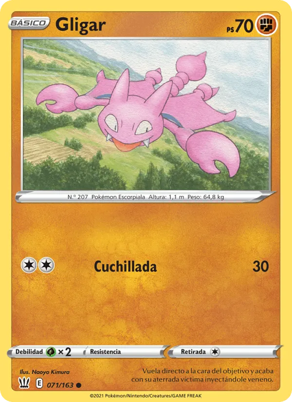 Gligar · Estilos de Combate 71/163