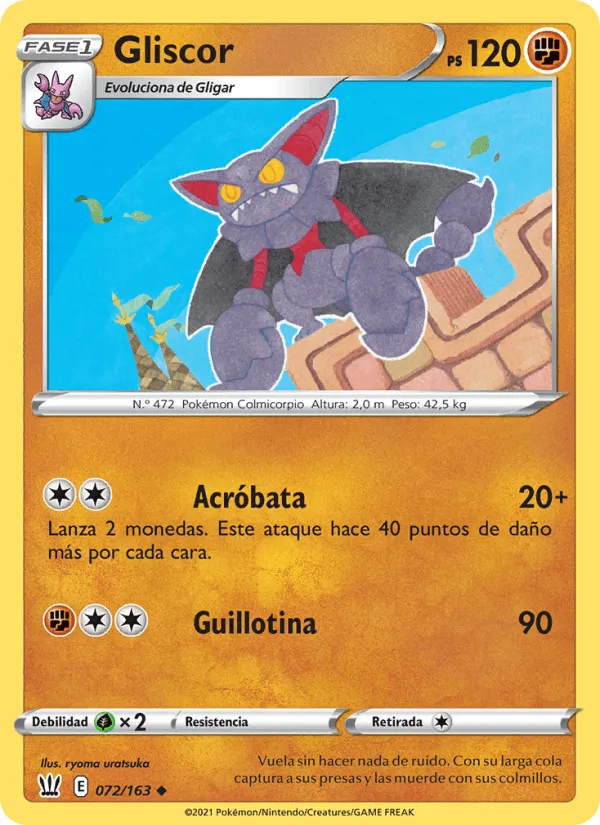 Gliscor · Estilos de Combate 72/163
