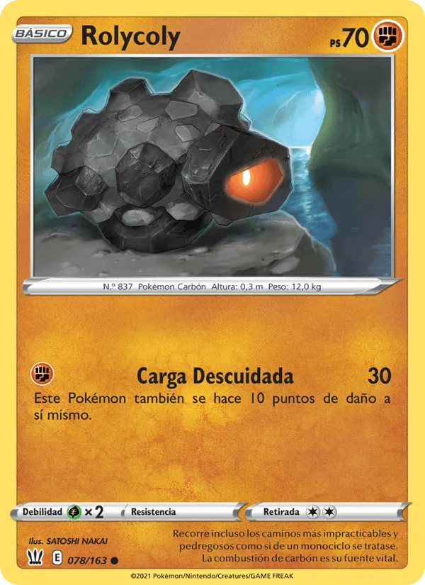 Rolycoly · Estilos de Combate 78/163
