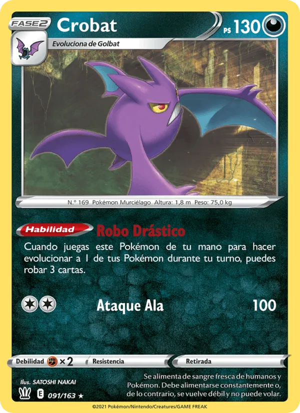 Crobat · Estilos de Combate 91/163