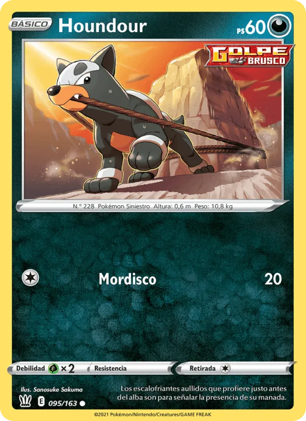 Houndour · Estilos de Combate 95/163