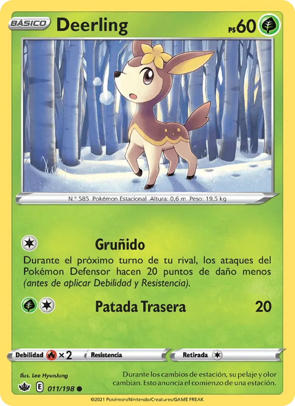 Deerling · Reinado Escalofriante 11/198