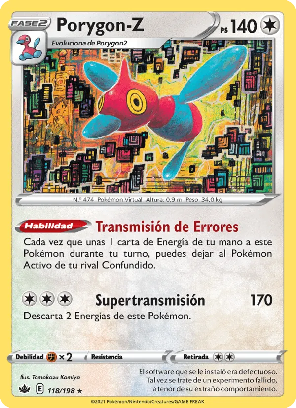 Porygon-Z · Reinado Escalofriante 118/198