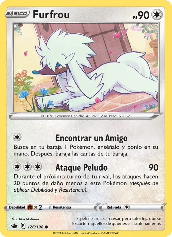 Furfrou · Reinado Escalofriante 126/198