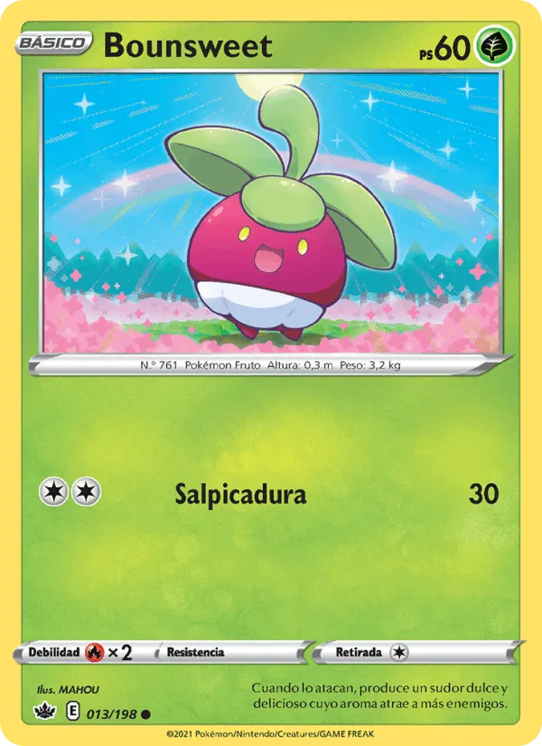 Bounsweet · Reinado Escalofriante 13/198