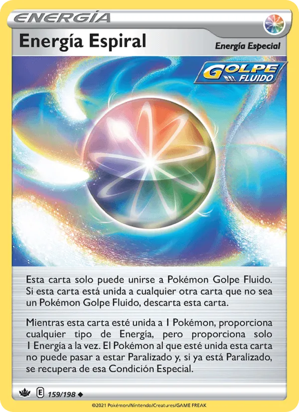 Energía Espiral · Reinado Escalofriante 159/198