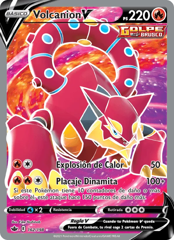 Volcanion V · Reinado Escalofriante 162/198
