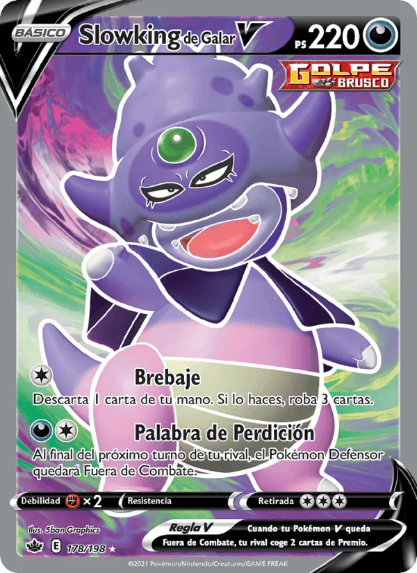 Slowking de Galar V · Reinado Escalofriante 178/198