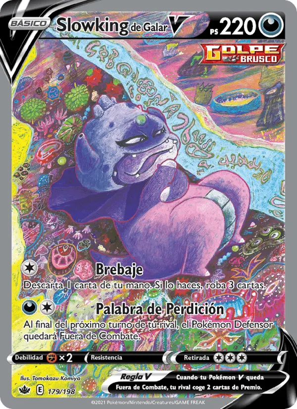 Slowking de Galar V · Reinado Escalofriante 179/198