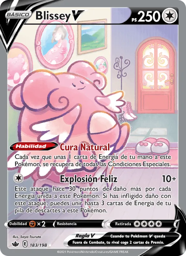Blissey V · Reinado Escalofriante 183/198