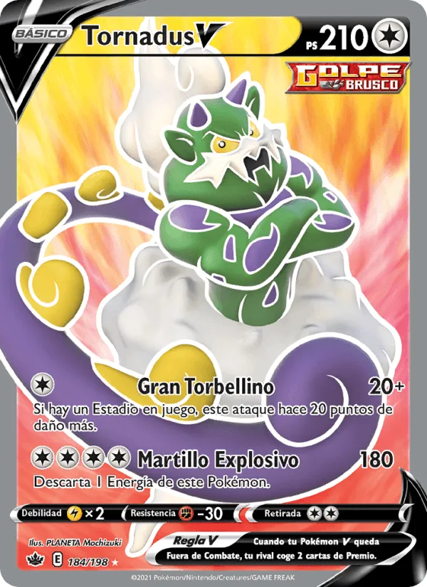 Tornadus V · Reinado Escalofriante 184/198