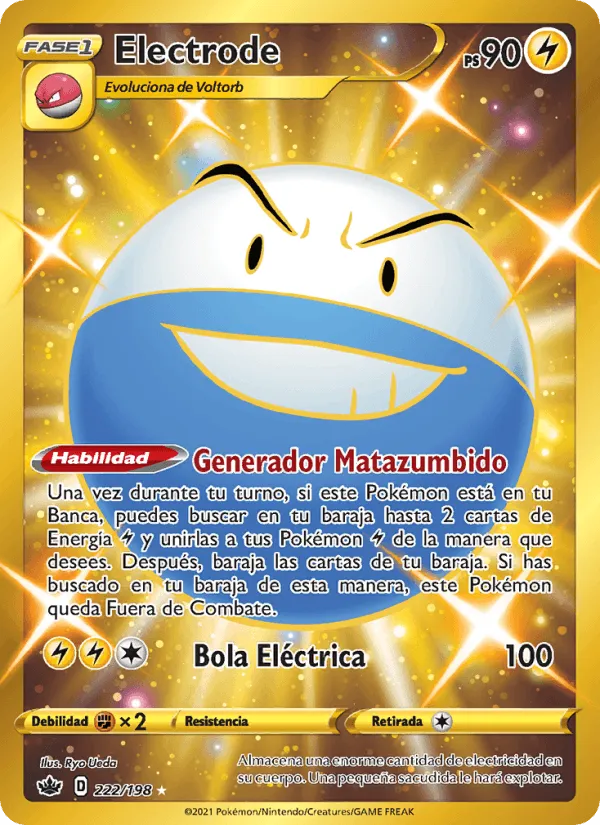 Electrode · Reinado Escalofriante 222/198