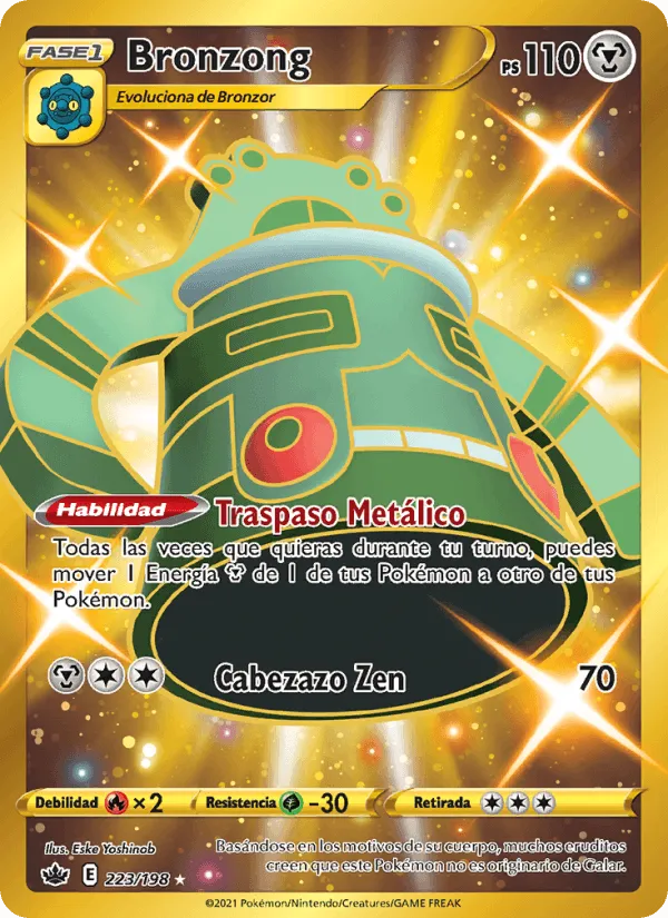 Bronzong · Reinado Escalofriante 223/198