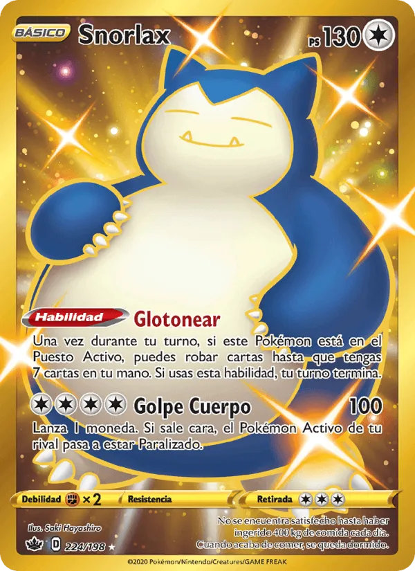 Snorlax · Reinado Escalofriante 224/198