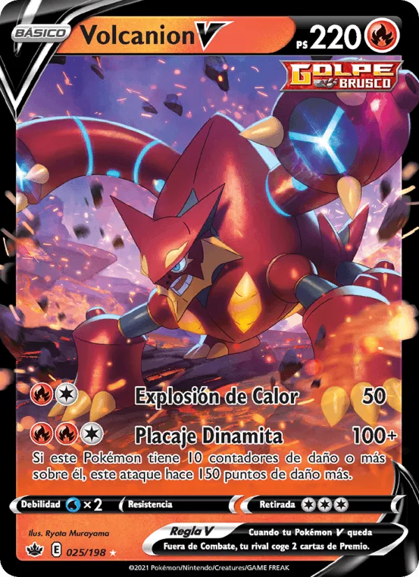 Volcanion V · Reinado Escalofriante 25/198