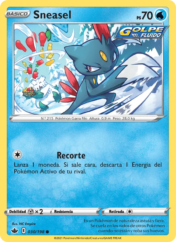 Sneasel · Reinado Escalofriante 30/198