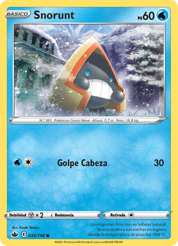 Snorunt · Reinado Escalofriante 35/198