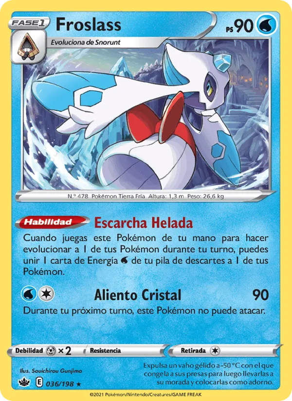 Froslass · Reinado Escalofriante 36/198