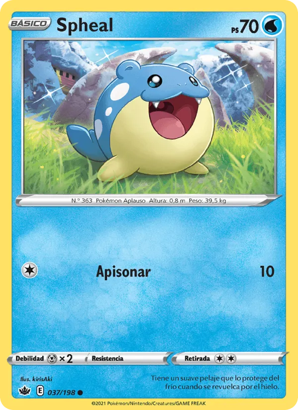Spheal · Reinado Escalofriante 37/198