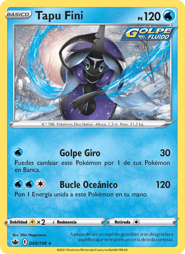Tapu Fini · Reinado Escalofriante 40/198